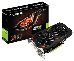 Відеокарта GeForce GTX 1060 3GB Gigabyte WindForce (GV-N1060WF2-3GD) Б/В