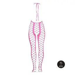 Бодістокінг - Ouch! Bodystocking With Halterneck, XL/4XL - мініатюра 5