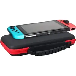 Твердий чохол Oivo для Nintendo Switch/ Switch Lite/ Switch OLED model (Black-Red) - мініатюра 3