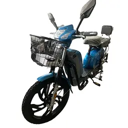 Електроскутер Двомісний Crosser E-Delta (800W,60V,15Ah) Синій - мініатюра 2