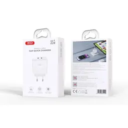 Зарядний пристрій XO L140 35 Вт 2xUSB-C PD білий (L140_White) - мініатюра 10