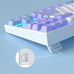 Клавіатура MageGee MK-Star Red Switch Lilac (6971969728752-UA) - мініатюра 7