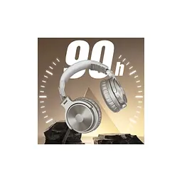 Навушники OneOdio Studio Pro C Bluetooth+3,5мм Silver (Pro C Silver) - мініатюра 7