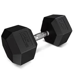 Гантеля шестигранна прогумована TX-250RD Trex Sport 25кг
