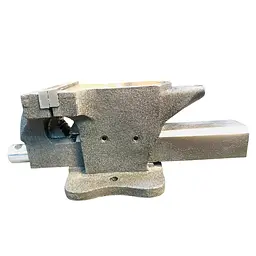 Лещата верстатні поворотні SG Iron 125 мм Haisser 47175