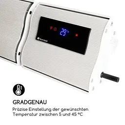Інфрачервоний обігрівач Blumfeldt Cosmic Beam Plus 2400 Вт (10033700) - мініатюра 7