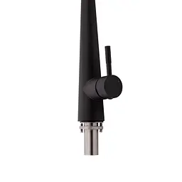 Змішувач для кухні Qtap Evicka з висувним виливом QTEVI9135103UB Black Matt, Чорний матовий - мініатюра 4