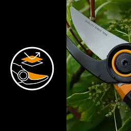 Секатор Fiskars DualAction P981, Bypass до 26 мм (1080132) - мініатюра 4