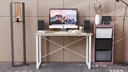 Комп'ютерний стіл Ferrum-decor Дейв 75x120x70 білий ДСП Дуб Сонома Труфель 16мм (FRD-102178) - мініатюра 6