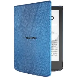 Обкладинка PocketBook 6", Verse(PB619/629/634), Shell cover, синя - мініатюра 3