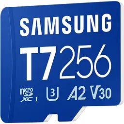 Карта пам'яті Samsung microSDXC T7 256GB Class 10 UHS-I U3 V30 A2 (MB-MB256T/WW) [169285] - мініатюра 3