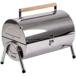 Гриль вугільний Bo-Camp Barrel Silver (8108381)