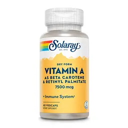 Вітамін А Vitamin A Dry Form 7600mcg - 60 caps