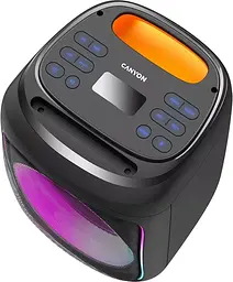 Портативна акустика Canyon speaker OnFun 5 Partybox 40W RGB Black (CNE-PBSP5) - мініатюра 2