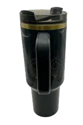 Термос термочашка Stanley Quencher H2.0 Tumbler з нержавіючої сталі 1,18 л Navy Blue Gold KT7001973 - мініатюра 6