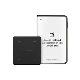 Криптогаманець Ledger Stax з чохлом Magnet Shell + Ledger Recovery Key 1 шт. - мініатюра 4