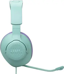 Навушники з мікрофоном JBL Quantum 100M2 Cyan (JBLQTUM100M2CYN) - мініатюра 8