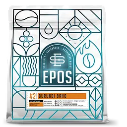 Кава в зернах EPOS BURUNDI BAHO свіжообсмажена 100% арабіка 1 кг