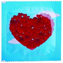 Презервативи з сердечками Pasante Love - мініатюра 4
