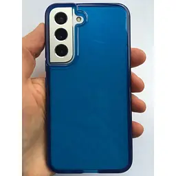 Оригінальний протиударний чохол Tech21 Evo Check для Samsung Galaxy S22 (6.1") Blue (T21-9408) - мініатюра 7