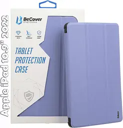 Чохол до планшета BeCover Soft Edge mount Apple Pencil Apple iPad 10.9" 2022/24/11" 2025 Purple (709239)