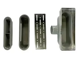 Душовий канал Maxiflow Classic Legal 20 см грати Дощ 4013.0Y050K.020.1 - мініатюра 5