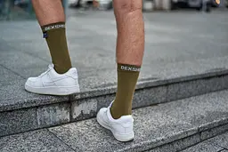 Шкарпетки DexShell Ultra Thin Crew OG водонепроникні S хакі - мініатюра 8
