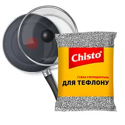 Губки кухонні Chisto для тефлону 1 шт. (4823098413783/4820040270456/4820164153710) - мініатюра 2