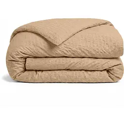 Підковдра полуторна з текстурованої бавовни 145х210 WARM SAND COSAS (2200000065582)