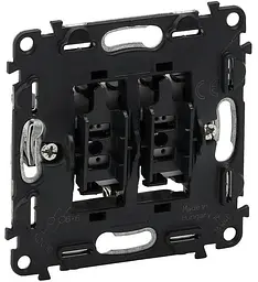Перемикач 2-х клавішний Valena IN*MATIC автоматичні клеми Legrand osv0002003