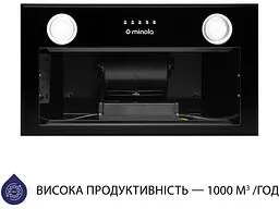 Витяжка Minola HBI 5622 BLF 1000 LED - мініатюра 4