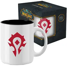 Чашка World of Warcraft Horde (Варкрафт) 325 мл Білий