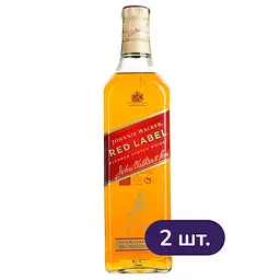 Віскі Johnnie Walker Red Label 40%  1.4 л (2 шт. х 0.7 л)