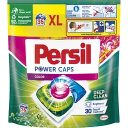 Капсули для прання Persil Power Caps Color Deep Clean 35 шт. (9000101801958) - мініатюра 1