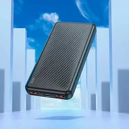 Зовнішній акумулятор Borofone BJ56 Graceful 10000mAh 22.5W Black [130211] - мініатюра 6