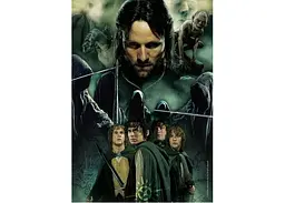 Пазл Clementoni Головні герої серіалу Володар Перснів (The Lord of the Rings Puzzle - 1000 pcs.), 1000 ел. (39963) - мініатюра 2