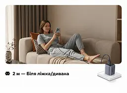 Кабель UGREEN L309 USB-A - USB-C QC 3.0 18 Вт 2 м чорний (85478) - мініатюра 3