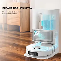 Робот-пилосос із вологим прибиранням Dreame L10s Ultra (RLS6LADC) - мініатюра 5
