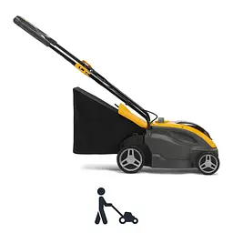 Stiga Газонокосарка аккумуляторна Combi336eKit 48В 2А·рік 34см 35л 25-75мм ЗП 12кг - мініатюра 3