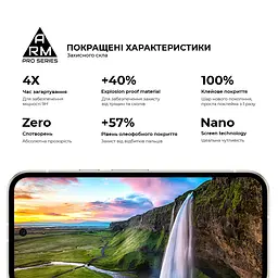 Захисне скло на Google Pixel 9a з олеофобним покриттям, Pro, повне проклеювання, антистатичний і пиловідштовхуючий шар, 9H, самоклеючеся, 2.5D, на весь екран, антистатичний клей, ArmorStandart (ARM83564) - мініатюра 5
