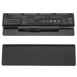 Акумулятор Asus A32-N56 (N46, N56, N76 series) 10.8V 5200 mAh Black (LG/ Samsung/ Sanyo) - мініатюра 2