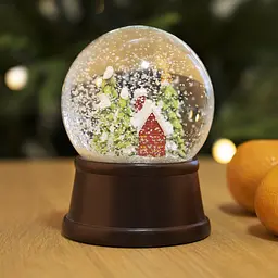 Снігова куля MBM My Home Будинок в лісі 13.5 см (DH-ST-34 COLOR) - мініатюра 4
