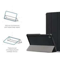 Чохол до планшета Armorstandart Smart Case Lenovo Tab M7 (ZA570168UA) LTE Black (ARM58606) - мініатюра 4