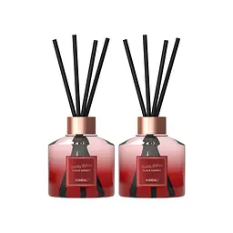 Набір аромадифузорів для домy Чорна вишня Perfume Diffuser Holiday Edition Black Cherry Kundal 200 мл*2 шт.