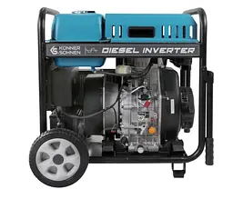 Генератор інверторний дизельний Konner&Sohnen 5/5.5 кВт KS 6100iDЕ ATSR - мініатюра 3