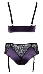 Еротичний комплект BH Set purple/black XL Cottelli 42-22141134051 101762 - мініатюра 5
