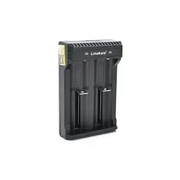 Зарядний пристрій для акумуляторів Liitokala 2 Slots, LED, Li-ion, 10430/10440/14500/16340/17670/18500/18650/26650/25500/26700 (Lii-L2) - мініатюра 1