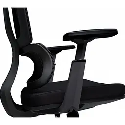 Офісне крісло GT Racer B-121A Black [132240] - мініатюра 8