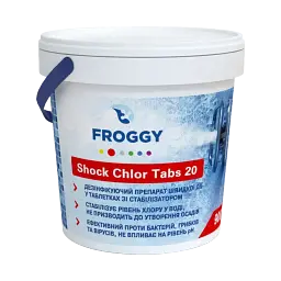 Хлор-Шок таблетки 20г(Shock Chlor Tabs 20) 5кг