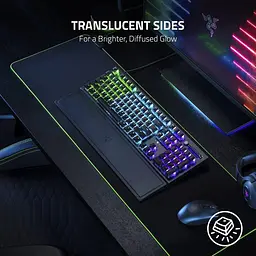 Набір кейкапів Razer Phantom US/UK Black (RC21-01740100-R3M1) - мініатюра 2